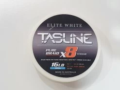 Tasline Elite White 300m Spools -Coastal Fishing Tackle 16lb300m b208b26a 6f55 4041 b16d 2c410d869b92