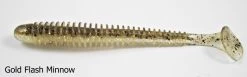 Keitech Swing Impact Soft Plastic Lures -Coastal Fishing Tackle 417 Gold Flash Minnow 60cca479 a955 4b15 8adc d0a89f21e966