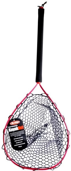 Berkley Silicone Kayak Landing Net 35cm Extendable Handle