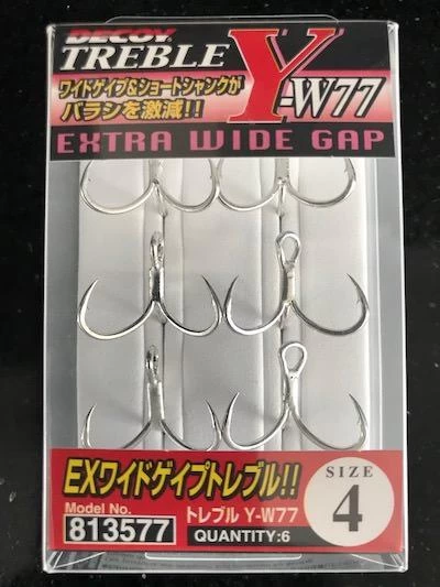 Decoy Y-W77 Extra Wide Trebles 2 Decoy Y-W77 Extra Wide Trebles - Image 2