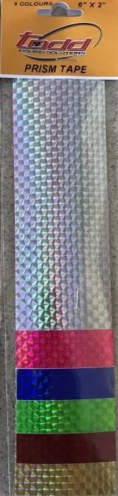 EJ Todd Prism Tape 6 Pack Multiple Colours