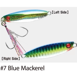 Hayabusa Jack Eye Shot Slow Wide Micro Jig Lures 12 Hayabusa Jack Eye Shot Slow Wide Micro Jig Lures -Coastal Fishing Tackle Hayabusa Jack Eye Shot Slow Wide Micro Jig Blue Mackerel Lures Freddys