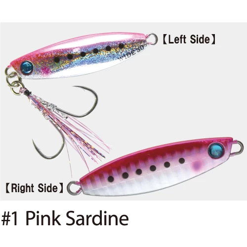 Hayabusa Jack Eye Shot Slow Wide Micro Jig Lures 2 Hayabusa Jack Eye Shot Slow Wide Micro Jig Lures - Image 2