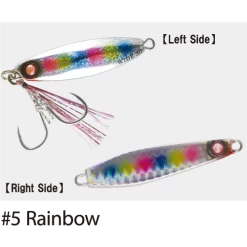 Hayabusa Jack Eye Shot Slow Wide Micro Jig Lures 15 Hayabusa Jack Eye Shot Slow Wide Micro Jig Lures -Coastal Fishing Tackle Hayabusa Jack Eye Shot Slow Wide Micro Jig Rainbow Lures Freddys