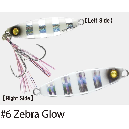 Hayabusa Jack Eye Shot Slow Wide Micro Jig Lures 6 Hayabusa Jack Eye Shot Slow Wide Micro Jig Lures - Image 6