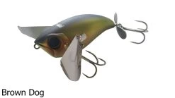 Jackall Micro Pompadour Surface Lures -Coastal Fishing Tackle Jackall Micro Pompadour Brown Dog Freddys 57c3338c e13f 4e3c a6c0 18b7501a6639