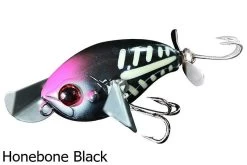 Jackall Micro Pompadour Surface Lures -Coastal Fishing Tackle Jackall Micro Pompadour HoneBone Black 2 Freddys a67be837 9830 494c a8d9 ded6523a1ac8