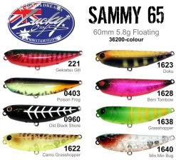 Lucky Craft Sammy 65mm Lures 5 Lucky Craft Sammy 65mm Lures -Coastal Fishing Tackle Lucky Craft Sammy 65mm colours 2 Freddys 240e4f5e 8261 4e53 9272 b1acc2da4d6f