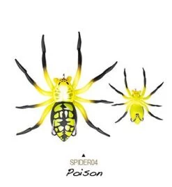 Lunkerhunter Phantom Spider Lures 9 Lunkerhunter Phantom Spider Lures -Coastal Fishing Tackle Lunkerhunter Phantom Spider Poison Freddys 552f82bb fef3 439d 837d 5be67efe338f