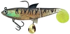 Molix Shad 140 Soft Plastics 24 Molix Shad 140 Soft Plastics -Coastal Fishing Tackle MOLIX Shad Black Gold Tiger Chartreuse Tail Freddys ee2a79bb 7cd9 4a8d b146 96d44e1fbb3b