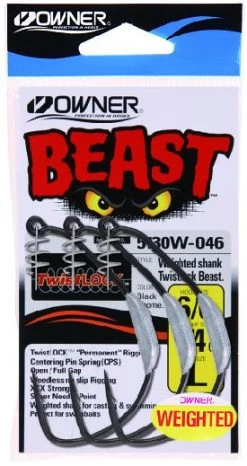 Berkley Owner Beast Weighted Jigheads