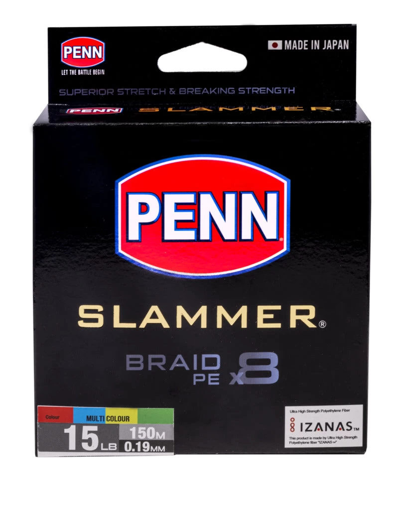 Penn Slammer Multi Colour Braid 400m Rolls 2 Penn Slammer Multi Colour Braid 400m Rolls - Image 2