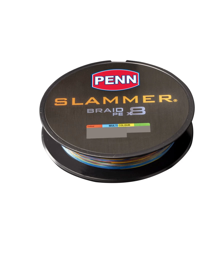 Penn Slammer Multi Colour Braid 400m Rolls 1 Penn Slammer Multi Colour Braid 400m Rolls