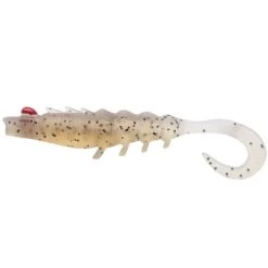 Shimano Squidgy Prawn Wriggler Tail Soft Plastic Lures -Coastal Fishing Tackle SQUIDGIES WRIGGLER CRACKED PEPPER