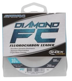 Samaki Diamond Fluorocarbon Leader 100m Rolls