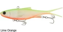 Samaki Vibelicious 100 & 125mm Fork Tail Vibes -Coastal Fishing Tackle Samaki Vibelicious Fork 100mm Lime Orange 47b7a644 7774 4f26 8ed1 490ae04e0ead