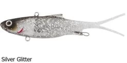 Samaki Vibelicious 100 & 125mm Fork Tail Vibes -Coastal Fishing Tackle Samaki Vibelicious Fork 100mm Silver Glitter ff19658a 8afb 4c69 a5b8 be86e09ece91