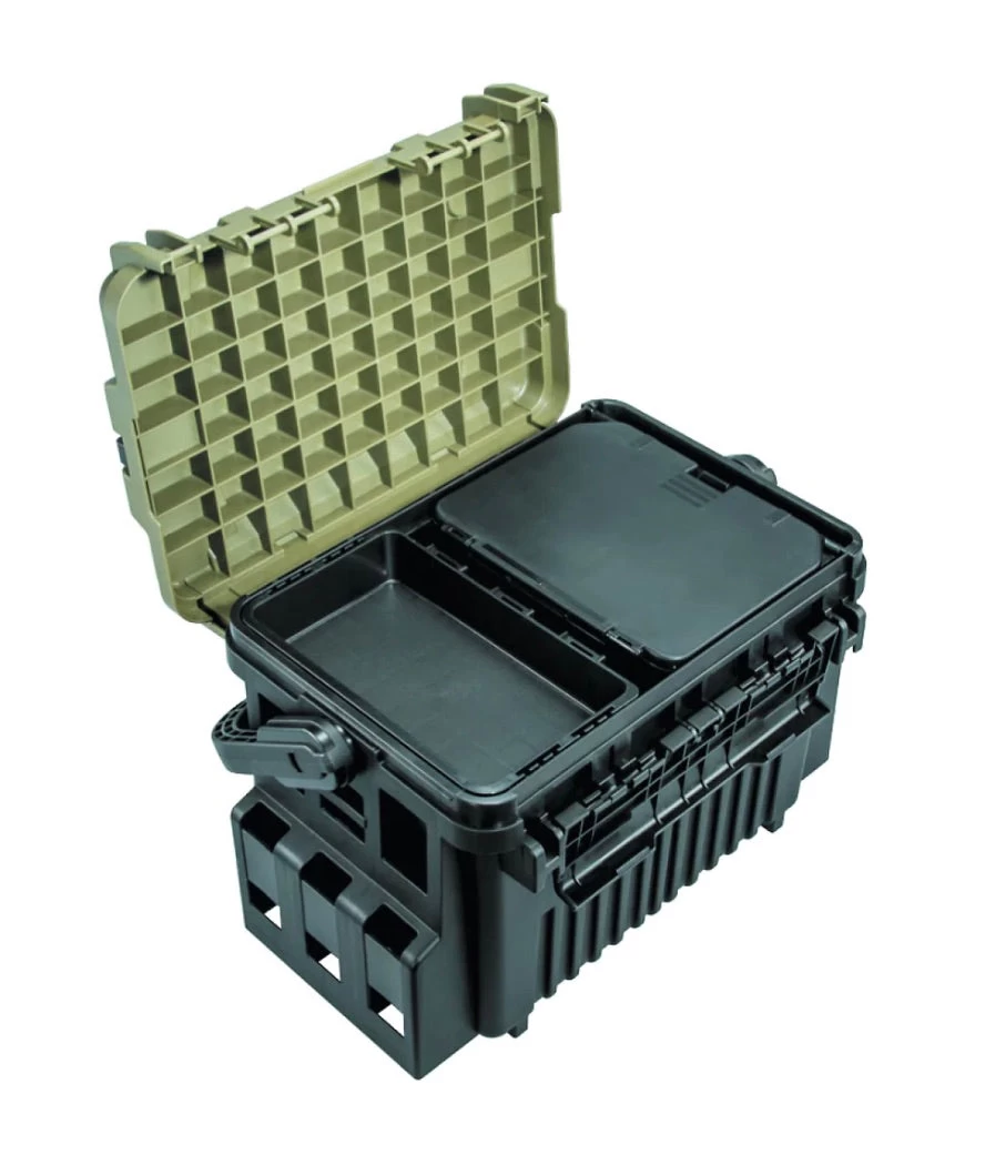Versus VS 7090N Black Green Tackle Box 2 Versus VS 7090N Black Green Tackle Box - Image 2