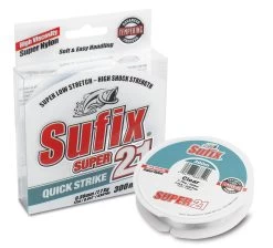 Sufix Super 21 Mono Line Clear 300m Spools Clearance