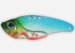 TT Switchblade Lures -Coastal Fishing Tackle TT Switchblade Vibe Lures Peacock Blue Freddys 303306ee 59ca 4bc2 912f 01b4ec02f2e2