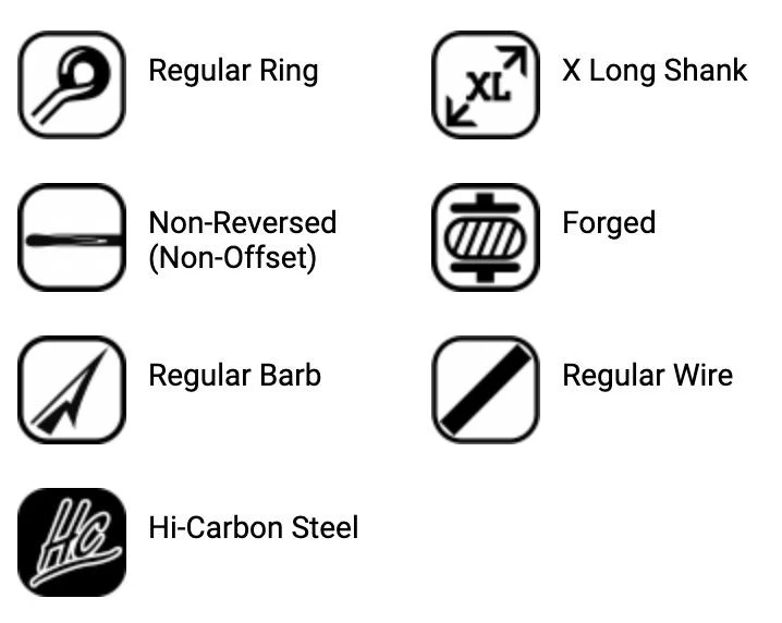 VMC 9255PS Oshaugnessy Hooks 2 VMC 9255PS Oshaugnessy Hooks - Image 2