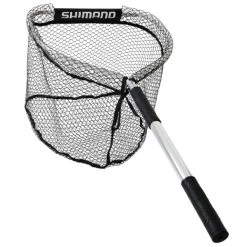 Shimano Silicone Mesh Landing Nets -Coastal Fishing Tackle WIDE MESH NET 500 L