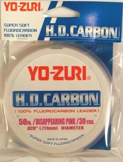 Yo-Zuri Yo Zuri H.D Fluorocarbon Leader -Coastal Fishing Tackle Yo Zuri H.D Fluorocarbon Leader 50LB Freddys 8fa3bd22 5f1a 49d6 bd3e 69a0e2981d88
