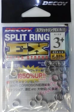 Decoy EX (Extra Strong) Split Rings -Coastal Fishing Tackle decoyex3 b53b02e6 0201 4047 b7c4 b72d7af9a3d8