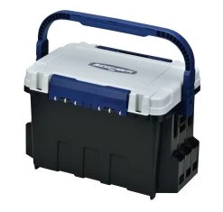 Versus Meiho Bucket Mouth BM 9000 Black Tackle Box